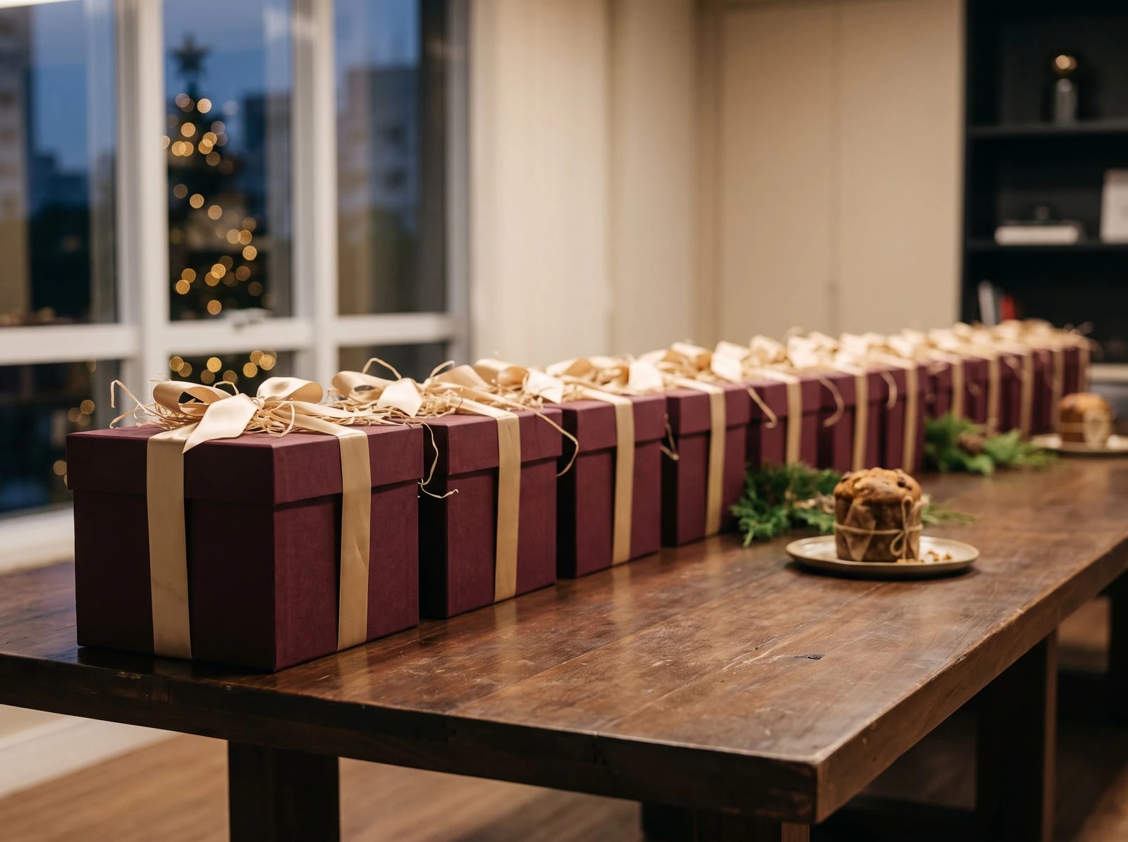 Cesta de Natal Esdel para empresas, com embalagem Private Label